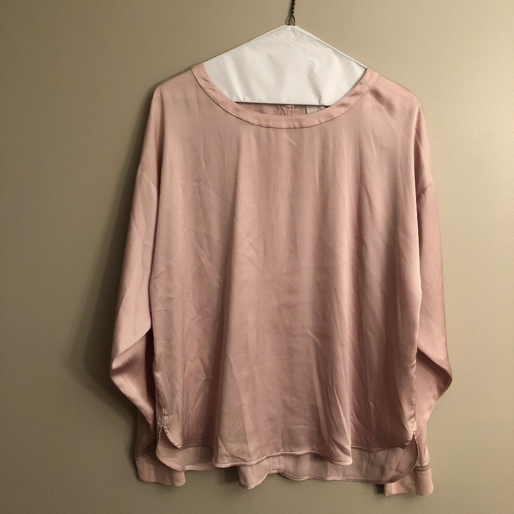 Final Sale: Blush Long Sleeve Blouse